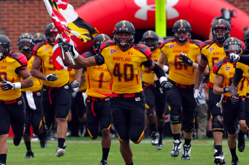 Maryland Football Colorful New Field Will Add Intrigue To
