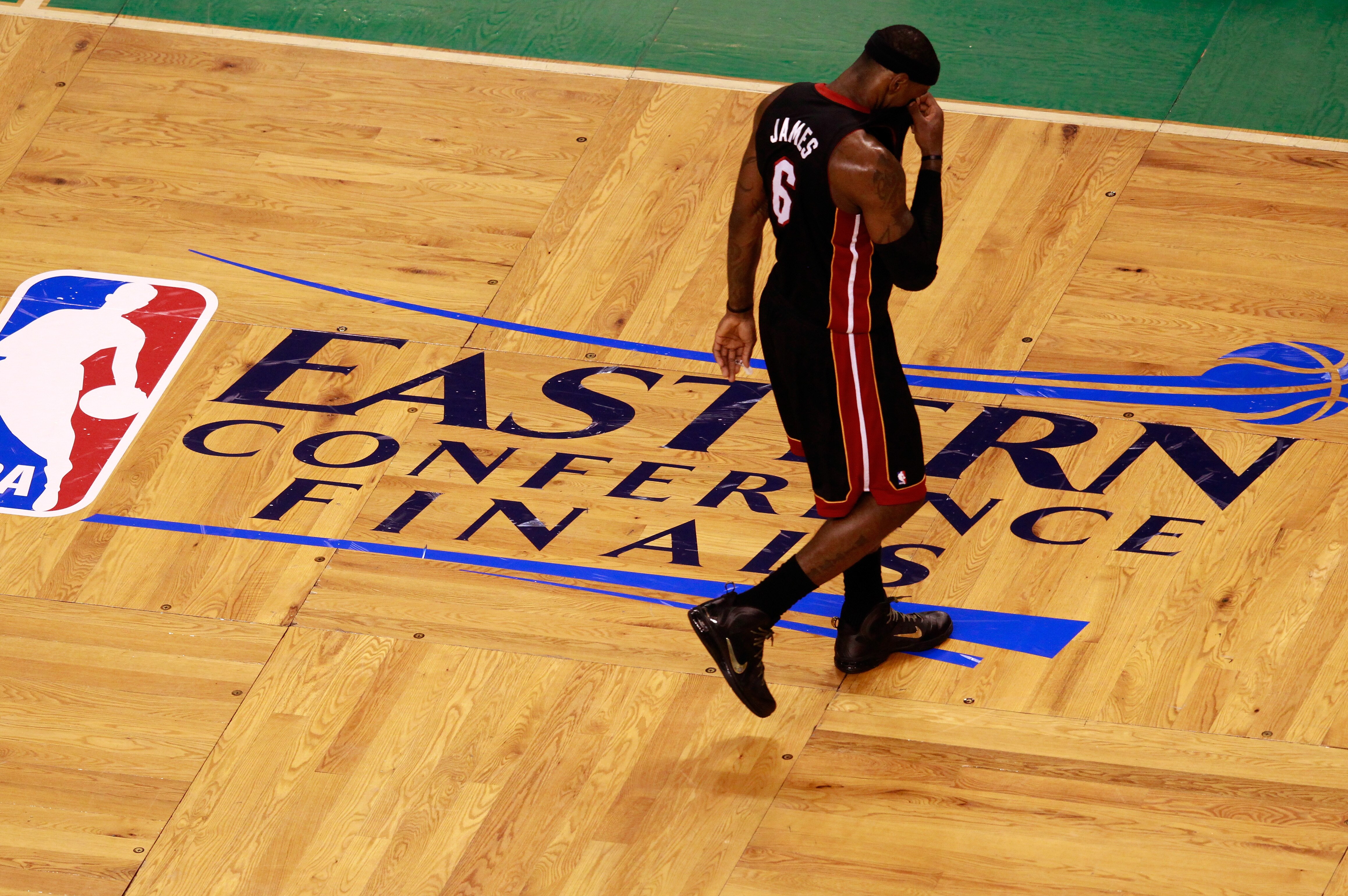 Heat Vs Celtics Why Lebron James Will Choke Tonight In Boston