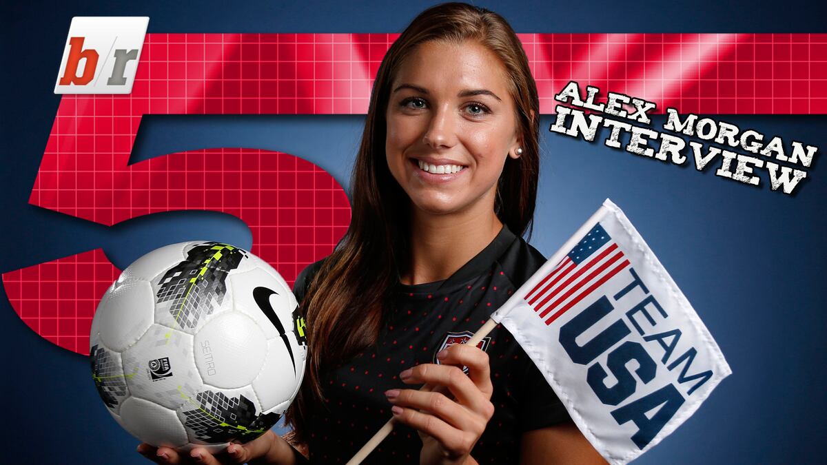 Alex Morgan US Soccer Olympic Athlete Talks London 2012 And Maxim Hot 
