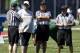 FLORHAM PARK, NJ - MAY 24: Head coach Rex Ryan of the New York Jets talks with referees at an organized team activity at the New York Jets practice facility on May 24, 2012 in Florham Park, New Jersey. (Photo by Jeff Zelevansky/Getty Images)