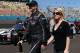 AVONDALE, AZ - MARCH 03: (L) Kurt Busch, driver of the #51 Phoenix Construction Services Chevrolet, holds hands with girlfriend Patricia Driscoll on the grid during qualifying for the NASCAR Sprint Cup Series SUBWAY Fresh Fit 500 at Phoenix International Raceway on March 3, 2012 in Avondale, Arizona. (Photo by Christian Petersen/Getty Images)