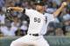CHICAGO, IL - MAY 03: John Danks #50 of the Chicago White Sox pitches against the Cleveland Indians on May 3, 2012 at U.S. Cellular Field in Chicago, Illinois. (Photo by David Banks/Getty Images)