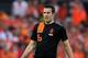 ROTTERDAM, NETHERLANDS - MAY 30: Robin van Persie of Netherlands looks on during the International Friendly between the Netherlands and Slovakia at De Kuip Stadion on May 30, 2012 in Rotterdam, Netherlands. (Photo by Dean Mouhtaropoulos/Getty Images)