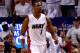 MIAMI, FL - JUNE 05: Chris Bosh #1 of the Miami Heat reacts in the first half against the Boston Celtics in Game Five of the Eastern Conference Finals in the 2012 NBA Playoffs on June 5, 2012 at American Airlines Arena in Miami, Florida. NOTE TO USER: User expressly acknowledges and agrees that, by downloading and or using this photograph, User is consenting to the terms and conditions of the Getty Images License Agreement. (Photo by Mike Ehrmann/Getty Images)