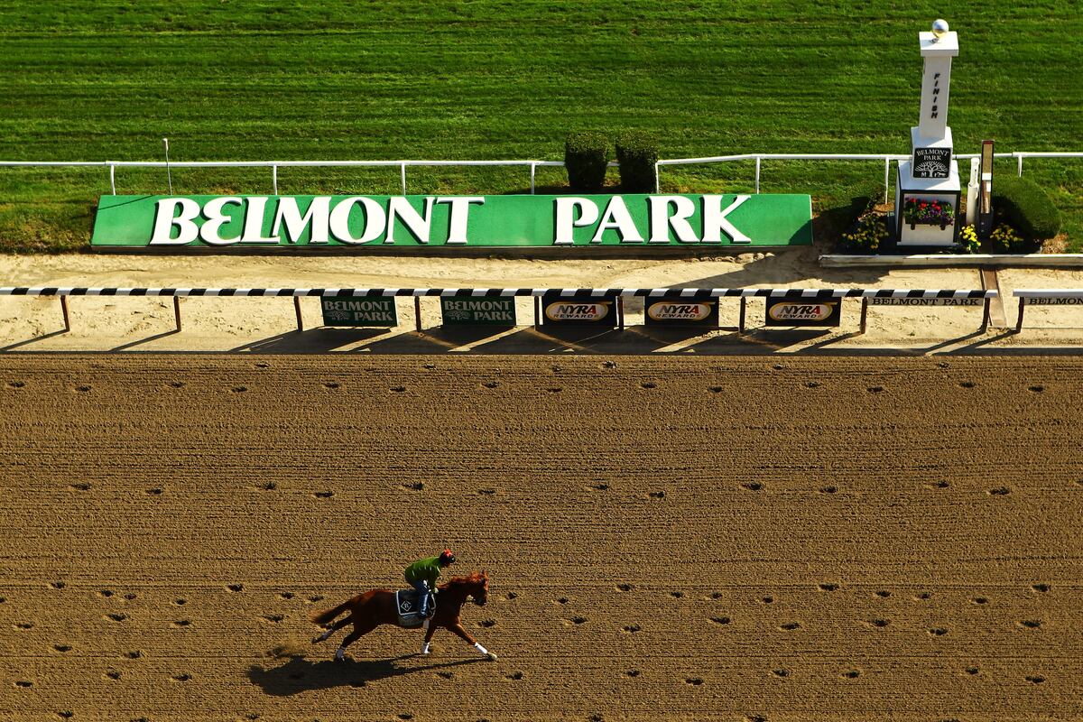 start time for belmont race today