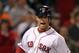 BOSTON, MA - JUNE 5: Daniel Nava #66 of the Boston Red Sox scores the go-ahead run in the sixth inning on a sacrifice fly by Scott Podsednik against the Baltimore Orioles at Fenway Park June 5, 2012 in Boston, Massachusetts. (Photo by Jim Rogash/Getty Images)