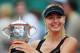 PARIS, FRANCE - JUNE 09: Maria Sharapova of Russia celebrates with the Coupe Suzanne Lenglen after the women's singles final against Sara Errani of Italy during day 14 of the French Open at Roland Garros on June 9, 2012 in Paris, France. (Photo by Mike Hewitt/Getty Images)