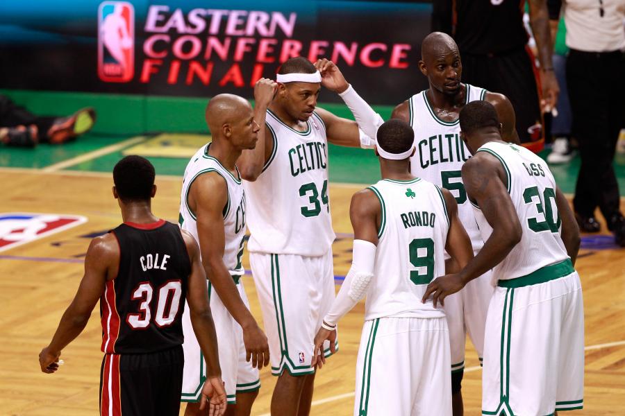 Celtics battling Heat and Father Time