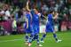 POZNAN, POLAND - JUNE 10: Mario Mandzukic of Croatia celebrates scoring their first goal during the UEFA EURO 2012 group C between Ireland and Croatia at The Municipal Stadium on June 10, 2012 in Poznan, Poland. (Photo by Christof Koepsel/Getty Images)