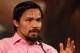 LAS VEGAS, NV - JUNE 09: Manny Pacquiao addresses the media during the post-fight press conference after he was defeated by Timothy Bradley by split decision at MGM Grand Garden Arena on June 9, 2012 in Las Vegas, Nevada. (Photo by Jeff Bottari/Getty Images)