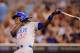 MINNEAPOLIS, MN - JUNE 8: Alfonso Soriano #12 of the Chicago Cubs hits a two run home run against the Minnesota Twins during the eighth inning on June 8, 2012 at Target Field in Minneapolis, Minnesota. The Twins defeated the Cubs 8-7. (Photo by Hannah Foslien/Getty Images)