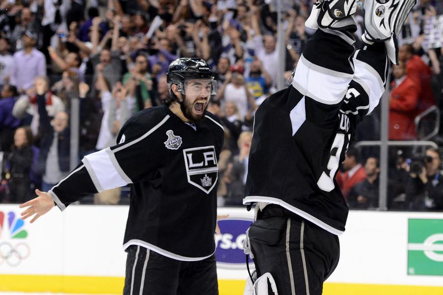 LA Kings one win from Stanley Cup after swamping New Jersey Devils