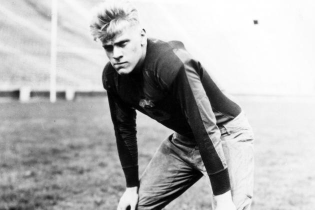 Gerald ford playing football #5