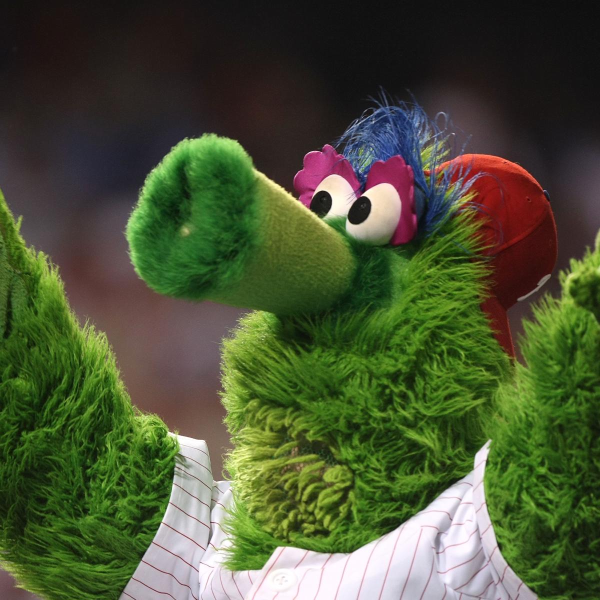 Phillie Phanatic sued, allegedly tossed woman into pool at Jersey