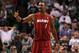BOSTON, MA - JUNE 07: Chris Bosh #1 of the Miami Heat reacts in the second half against the Boston Celtics in Game Six of the Eastern Conference Finals in the 2012 NBA Playoffs on June 7, 2012 at TD Garden in Boston, Massachusetts. NOTE TO USER: User expressly acknowledges and agrees that, by downloading and or using this photograph, User is consenting to the terms and conditions of the Getty Images License Agreement. (Photo by Jim Rogash/Getty Images)