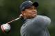 SAN FRANCISCO, CA - JUNE 13: Tiger Woods of the United States hits a tee shot during a practice round prior to the start of the 112th U.S. Open at The Olympic Club on June 13, 2012 in San Francisco, California. (Photo by Ezra Shaw/Getty Images)
