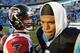 CHARLOTTE, NC - DECEMBER 11: Quarterbacks Matt Ryan #2 of the Atlanta Falcons and Cam Newton #1 of the Carolina Panthers shake hands following the game at Bank of America Stadium on December 11, 2011 in Charlotte, North Carolina. (Photo by Jared C. Tilton/Getty Images)