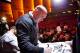 NEW YORK - MARCH 06: UFC president Dana White signs autographs for fans after a press conference at Radio City Music Hall on March 06, 2012 in New York City. UFC announced that their third event on the FOX network will take place on Saturday, May 5 from the IZOD Center in East Rutherford, N.J.. (Photo by Michael Nagle/Getty Images)