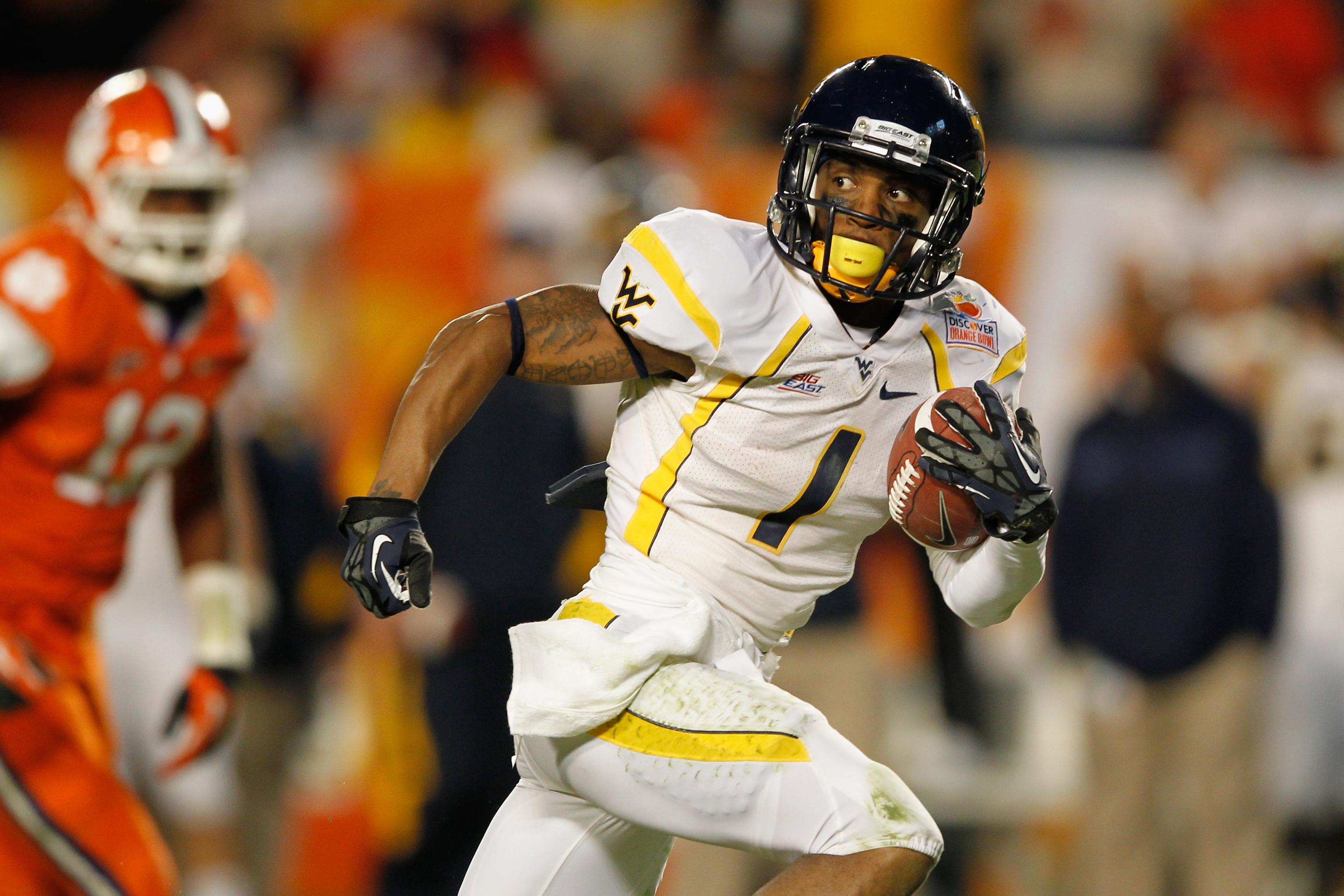 April 25, 2013: Tavon Austin, wide receiver from West Virginia and