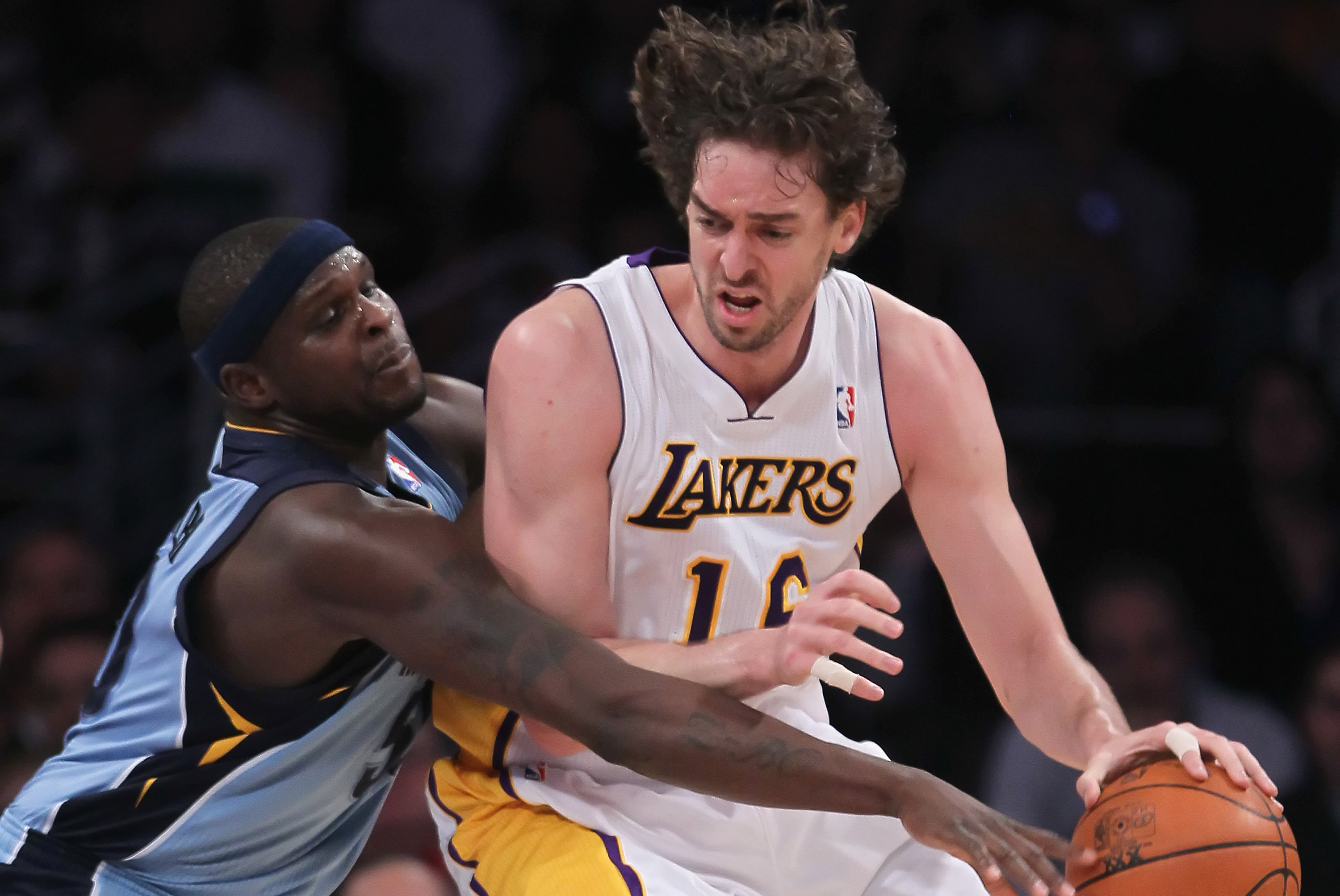 The Sports Report: Lakers power past Memphis on Pau Gasol jersey