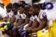 NEW ORLEANS, LA - JANUARY 09: The Louisiana State University Tigers look on from the bench against the Alabama Crimson Tide during the 2012 Allstate BCS National Championship Game at Mercedes-Benz Superdome on January 9, 2012 in New Orleans, Louisiana. (Photo by Chris Graythen/Getty Images)