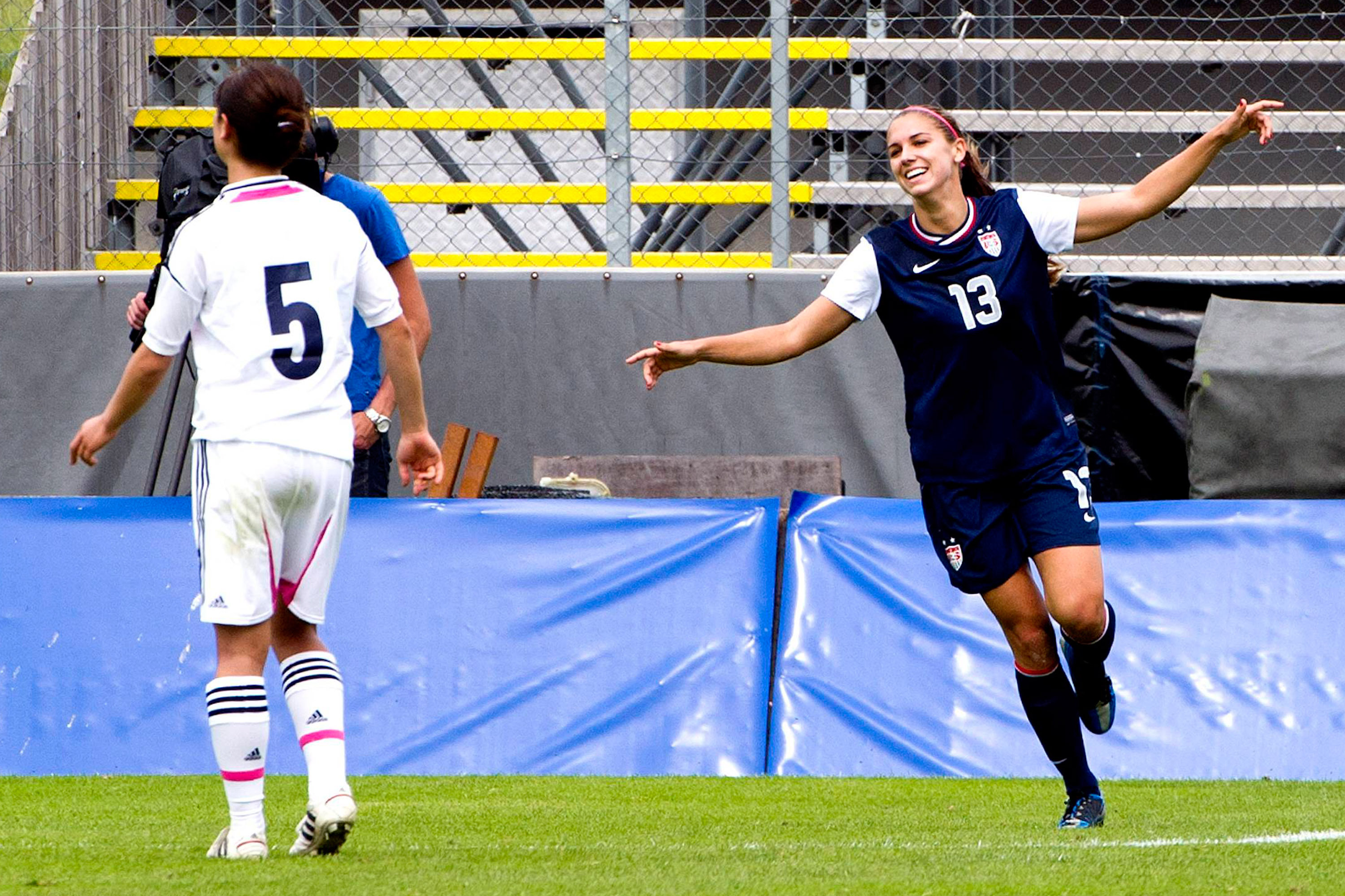 Alex Morgan blossoming into a star as USA women's soccer team awaits Japan  in gold medal game – New York Daily News