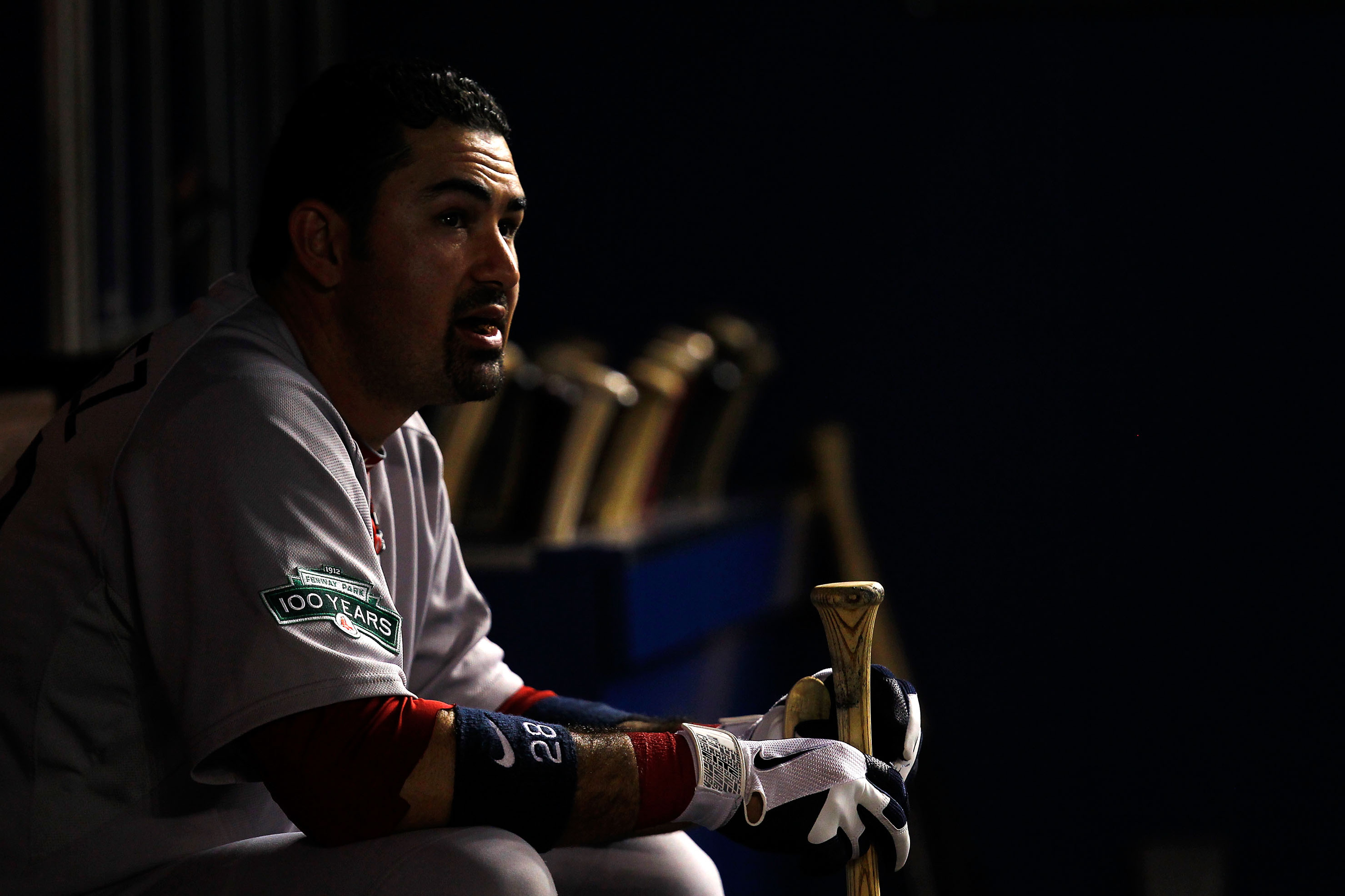 Adrian Gonzalez, First and only time so far that I've got a…