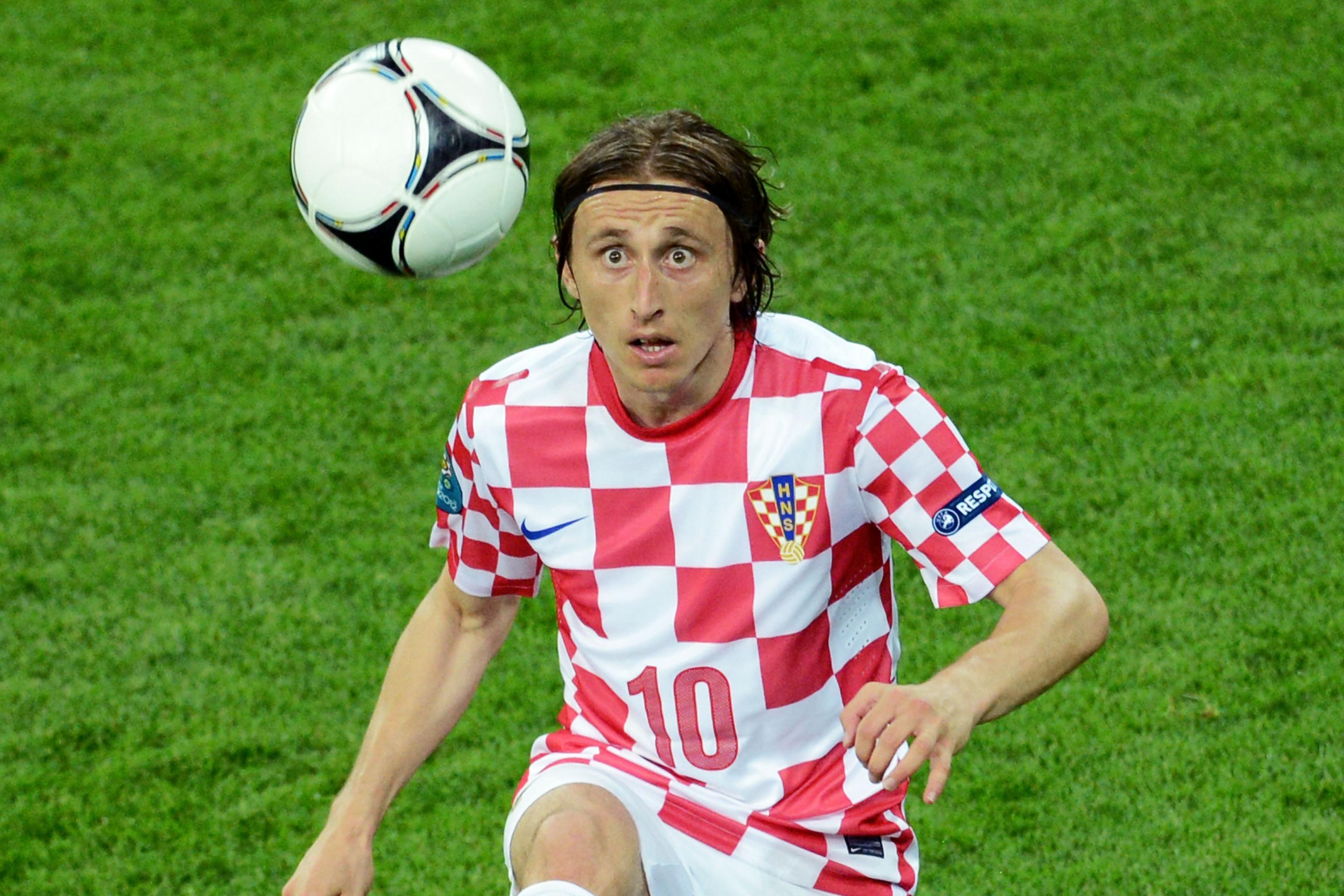 Luka Modric (Croatia) June 14, 2012 - Football : Uefa Euro 2012