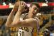 INDIANAPOLIS, IN - MAY 24: Tyler Hansbrough #50 of the Indiana Pacers rebounds against the Miami Heat in Game Six of the Eastern Conference Semifinals in the 2012 NBA Playoffs at Bankers Life Fieldhouse on May 24, 2012 in Indianapolis, Indiana.The Heat defeated the Pacers 105-93 to win the series. NOTE TO USER: User expressly acknowledges and agrees that, by downloading and/or using this photograph, User is consenting to the terms and conditions of the Getty Images License Agreement. (Photo by Jonathan Daniel/Getty Images)