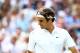 LONDON, ENGLAND - JUNE 29: Roger Federer of Switzerland reacts during his quarterfinal round match against Jo-Wilfried Tsonga of France on Day Nine of the Wimbledon Lawn Tennis Championships at the All England Lawn Tennis and Croquet Club on June 29, 2011 in London, England. (Photo by Julian Finney/Getty Images)