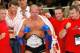 Emelianenko Fedor, the Winner of the PRIDE Heavy Weight Title Match (Photo by Tomokazu Tazawa/Getty Images)