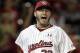 OMAHA, NE - JUNE 28: Matt Price #22 of the South Carolina Gamecocks reacts after winning the men's 2011 NCAA College Baseball World Series at TD Ameritrade Park Omaha on June 28, 2011 in Omaha, Nebraska. The Gamecocks defeated the Florida Gators 5-2 and won the series 2-0. (Photo by Ronald Martinez/Getty Images)