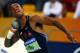 DOHA, QATAR - MARCH 12: Bryan Clay of United States competes in the Mens Heptathalon Shot Put during Day 1 of the IAAF World Indoor Championships at the Aspire Dome on March 12, 2010 in Doha, Qatar. (Photo by Michael Steele/Getty Images)