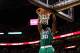 MIAMI, FL - JUNE 05: Brandon Bass #30 of the Boston Celtics dunks in the first half against the Miami Heat in Game Five of the Eastern Conference Finals in the 2012 NBA Playoffs on June 5, 2012 at American Airlines Arena in Miami, Florida. NOTE TO USER: User expressly acknowledges and agrees that, by downloading and or using this photograph, User is consenting to the terms and conditions of the Getty Images License Agreement. (Photo by Mike Ehrmann/Getty Images)