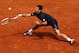 PARIS, FRANCE - JUNE 11: Novak Djokovic of Serbia plays a forehand during the men's singles final against Rafael Nadal of Spain on day 16 of the French Open at Roland Garros on June 11, 2012 in Paris, France. (Photo by Matthew Stockman/Getty Images)