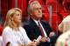 MIAMI, FL - JUNE 17: Miami Heat team president Pat Riley and his wife Chris look on as the Heat play against the Oklahoma City Thunder in Game Three of the 2012 NBA Finals on June 17, 2012 at American Airlines Arena in Miami, Florida. NOTE TO USER: User expressly acknowledges and agrees that, by downloading and or using this photograph, User is consenting to the terms and conditions of the Getty Images License Agreement. (Photo by Mike Ehrmann/Getty Images)
