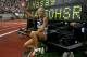 EUGENE, OR - JULY 04: Jordan Hasay celebrates after qualifying for the finals and a new American High School record time in the women's 1,500 meter semi-finals during day six of the U.S. Track and Field Olympic Trials at Hayward Field on July 4, 2008 in Eugene, Oregon. (Photo by Andy Lyons/Getty Images)