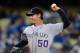 LOS ANGELES, CA - MAY 11: Jamie Moyer #50 of the Colorado Rockies pitches against the Los Angeles Dodgers during the first inning at Dodger Stadium on May 11, 2012 in Los Angeles, California. (Photo by Harry How/Getty Images)