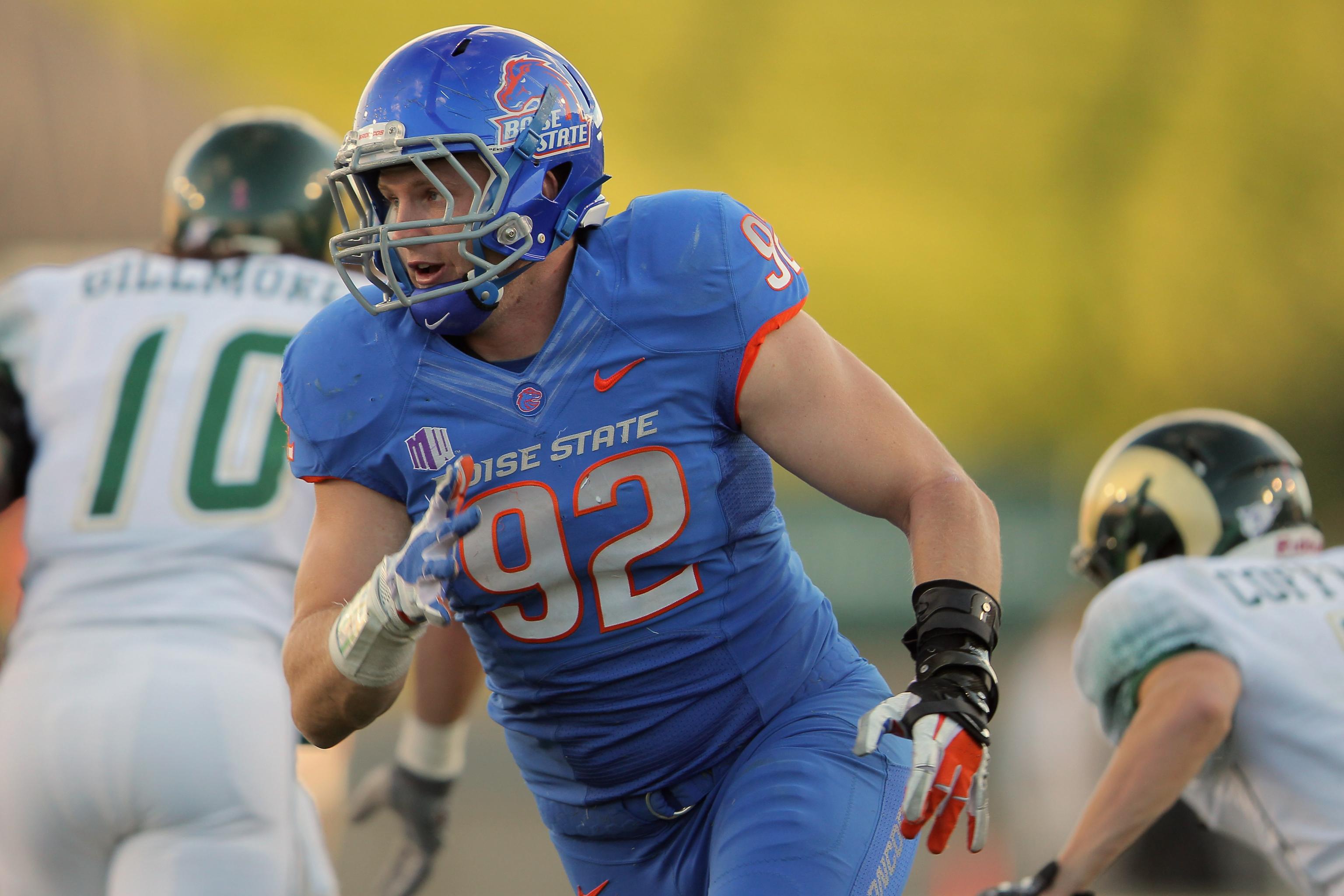 Cowboys add another defensive playmaker, take Boise State DE