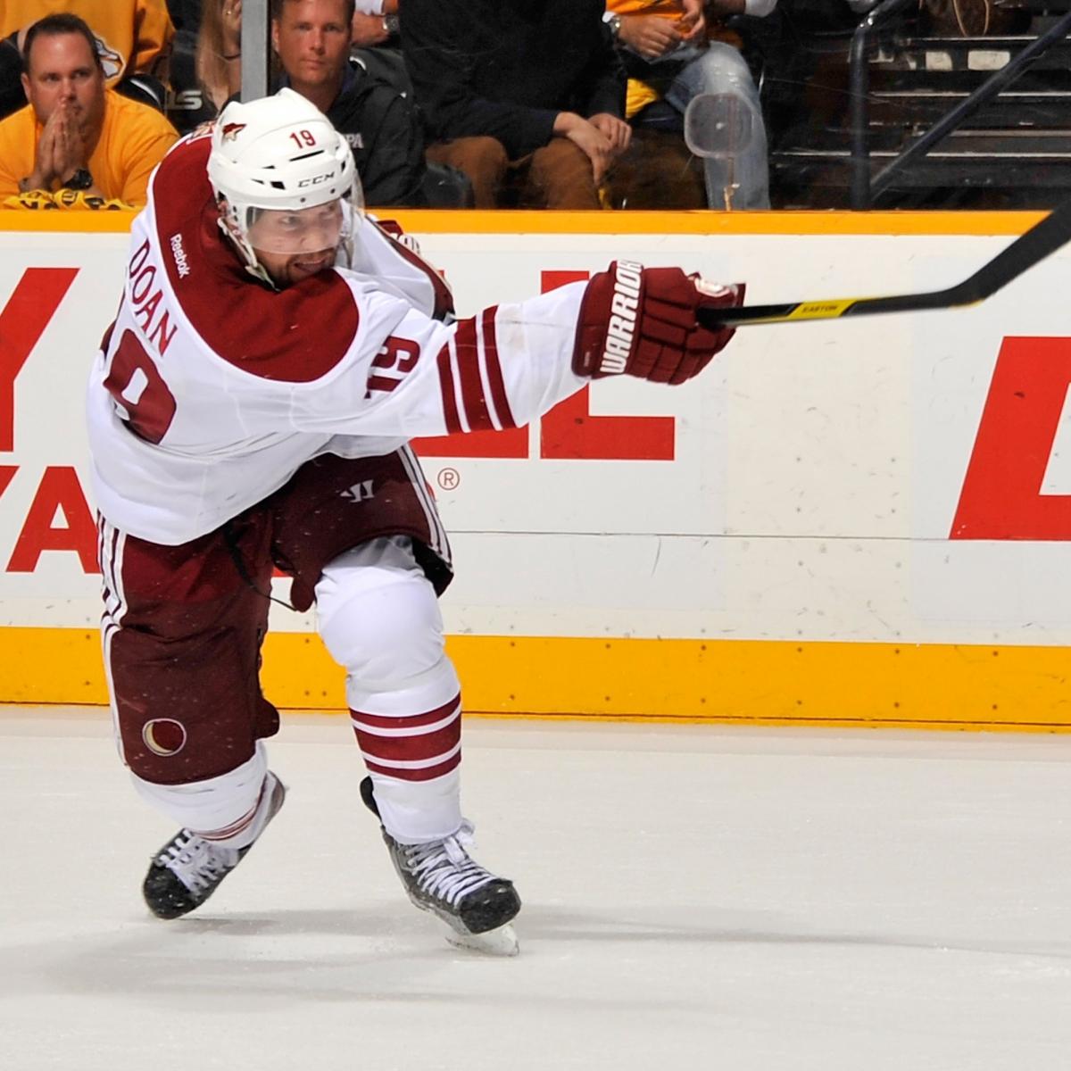 NHL Free Agency: Losing Shane Doan a Massive Blow to ...