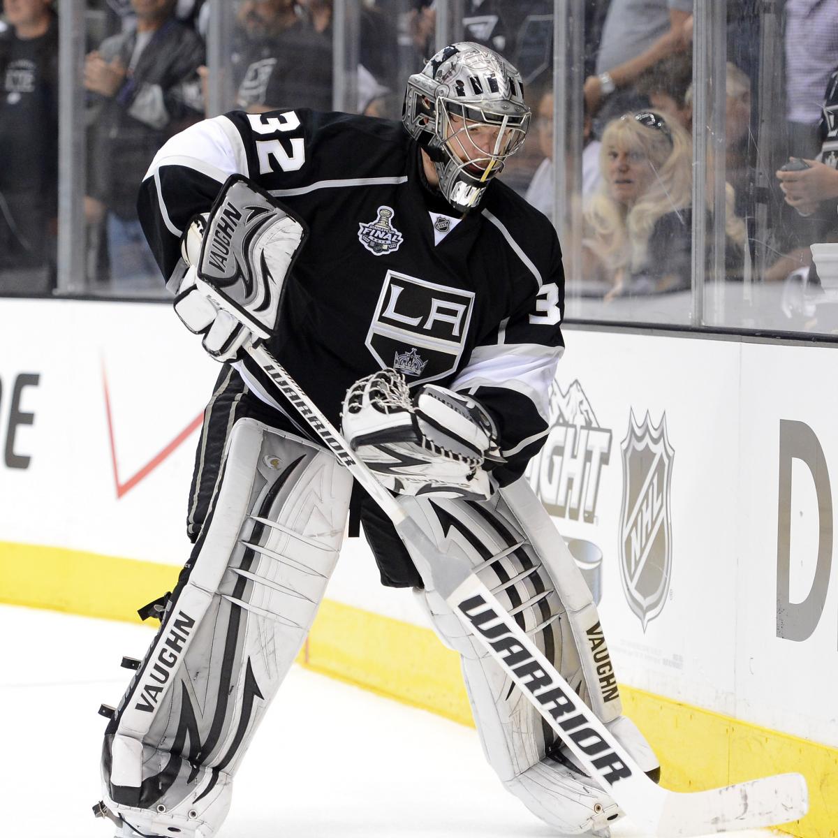Los Angeles Kings: Jonathan Quick Agrees to a 10-Year Extension | Bleacher Report ...