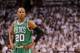 MIAMI, FL - MAY 01: Ray Allen #20 of the Boston Celtics looks on during Game One of the Eastern Conference Semifinals of the 2011 NBA Playoffs against the Miami Heat at American Airlines Arena on May 1, 2011 in Miami, Florida. NOTE TO USER: User expressly acknowledges and agrees that, by downloading and/or using this Photograph, User is consenting to the terms and conditions of the Getty Images License Agreement. (Photo by Mike Ehrmann/Getty Images)