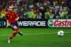 DONETSK, UKRAINE - JUNE 27: Andres Iniesta of Spain scores a penalty during the UEFA EURO 2012 semi final match between Portugal and Spain at Donbass Arena on June 27, 2012 in Donetsk, Ukraine. (Photo by Laurence Griffiths/Getty Images)