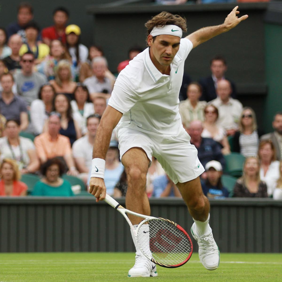 Roger Federer Wimbledon's Grass Gives FedEx Advantage Against Novak