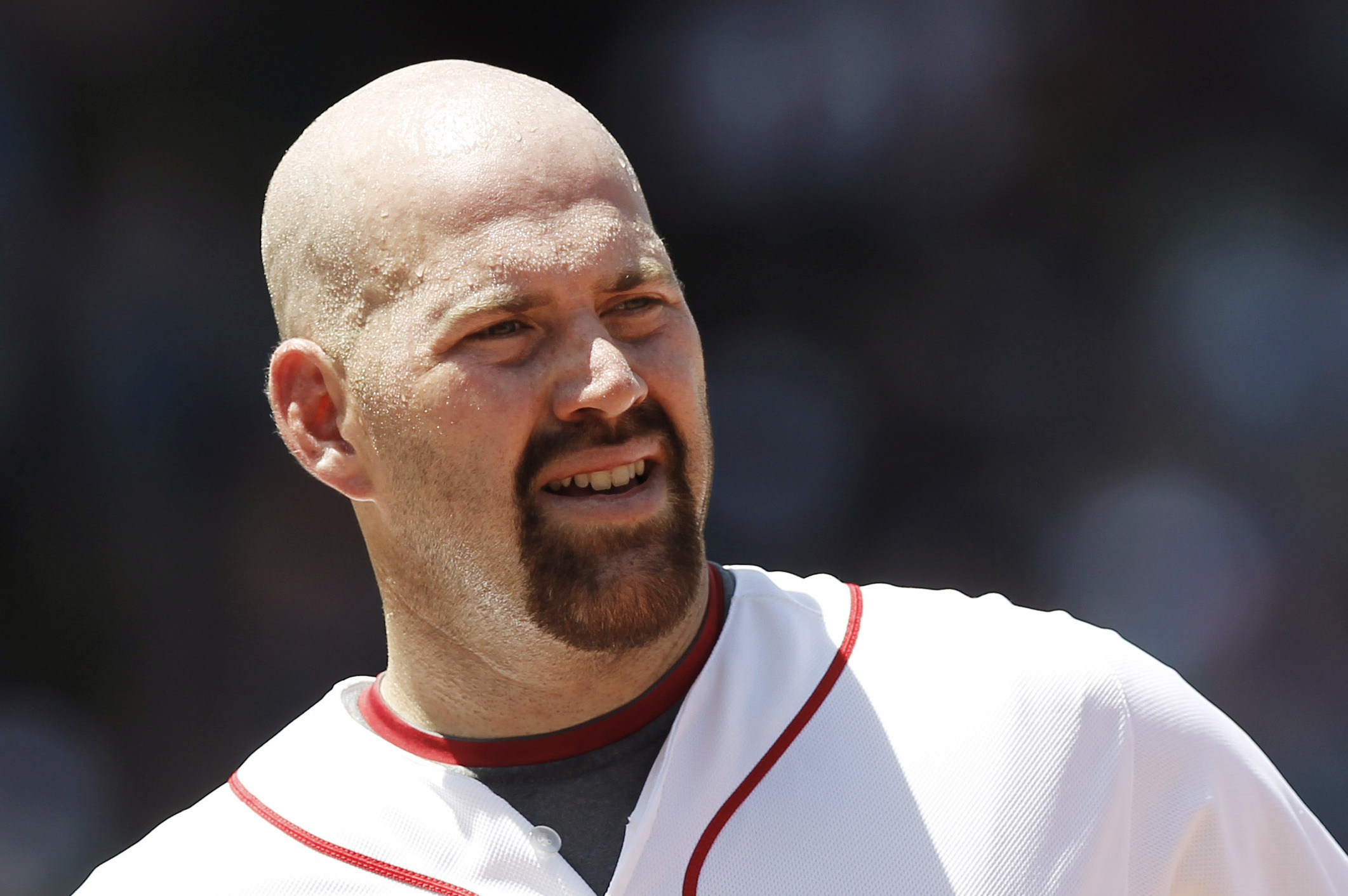 Banged-up Kevin Youkilis OK with night off