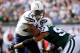 EAST RUTHERFORD, NJ - OCTOBER 23: Calvin Pace #97 of the New York Jets tackles Ryan Mathews #24 of the San Diego Chargers at MetLife Stadium on October 23, 2011 in East Rutherford, New Jersey. (Photo by Nick Laham/Getty Images)