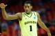 ATLANTA, GA - MARCH 23: Perry Jones III #1 of the Baylor Bears celebrates in the first half against the Xavier Musketeers during the 2012 NCAA Men's Basketball South Regional Semifinal game at the Georgia Dome on March 23, 2012 in Atlanta, Georgia. (Photo by Streeter Lecka/Getty Images)