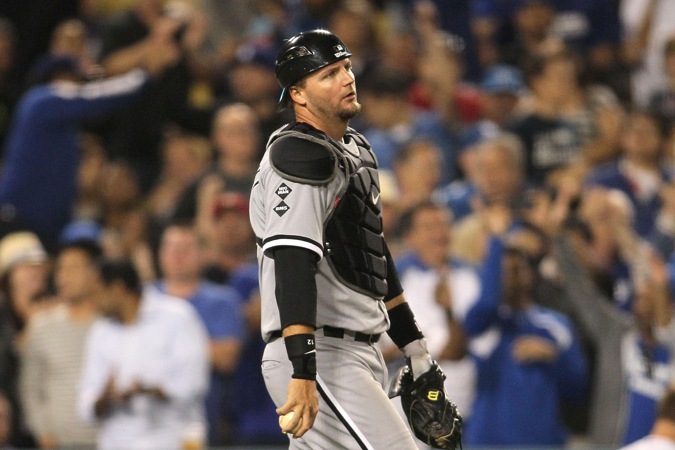 A.J. Pierzynski of the Chicago White Sox celebrates with his wife and  News Photo - Getty Images
