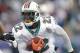 FOXBORO, MA - DECEMBER 24: Reggie Bush #22 of the Miami Dolphins during the first quarter against the New England Patriots at Gillette Stadium on December 24, 2011 in Foxboro, Massachusetts. (Photo by Winslow Townson/Getty Images)