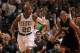 BOSTON, MA - JUNE 03: Ray Allen #20 of the Boston Celtics reacts after he made a basket against Shane Battier #31 of the Miami Heat in Game Four of the Eastern Conference Finals in the 2012 NBA Playoffs on June 3, 2012 at TD Garden in Boston, Massachusetts. NOTE TO USER: User expressly acknowledges and agrees that, by downloading and or using this photograph, User is consenting to the terms and conditions of the Getty Images License Agreement. (Photo by Jim Rogash/Getty Images)